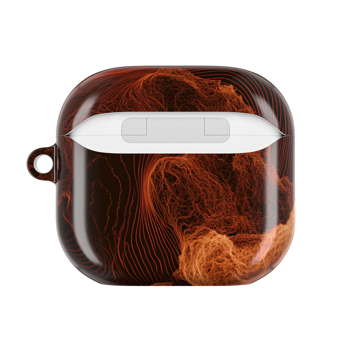 Amber Filament · Hard Case for AirPods & AirPods Pro · Orange