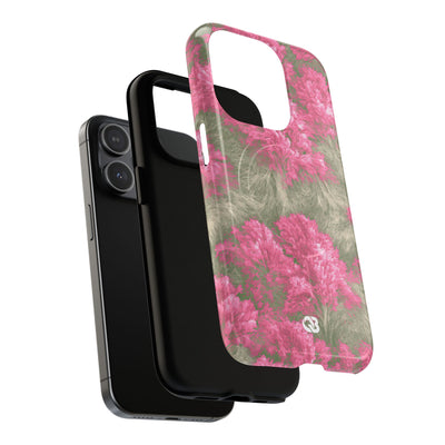 Digital Blossom · Tough 2.0 Magnetic Phone Case for iPhone · Pink