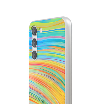 Prism Ribbon Flux · Soft Custodia per Samsung