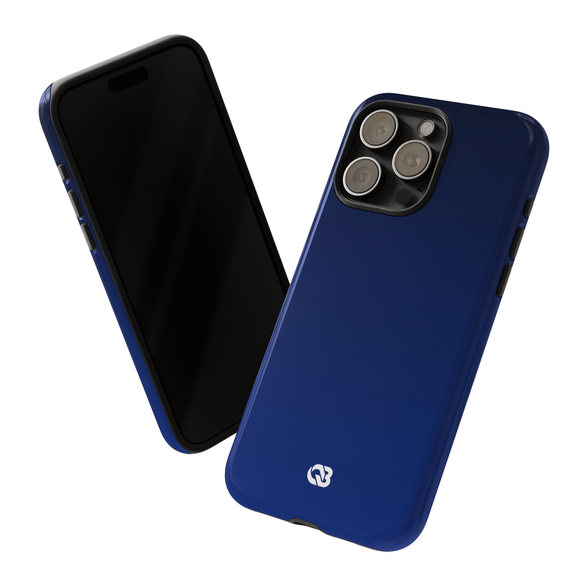 Blue Tough Phone Case for iPhone - Midnight Cobalt Fade