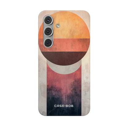 Sunset Orb Samsung S24 Case - Soft