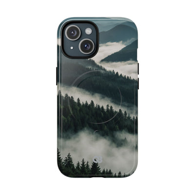 Misty Pine Peaks · Tough+ Phone Case for iPhone · Magsafe