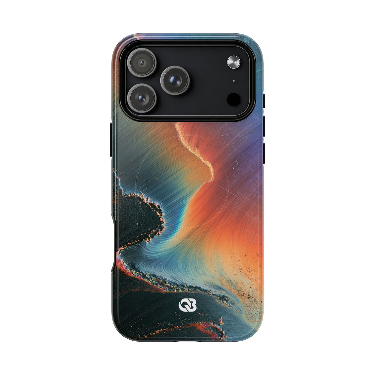 Prismatic Aura Shift · Tough 2.0 Magnetic Phone Case for iPhone · Blue