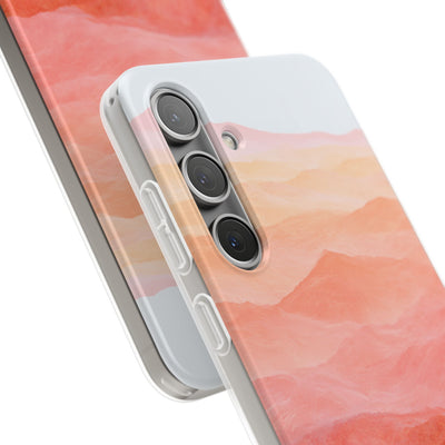Alpenglow Ridge Vista · Lite Phone Case for Samsung · Orange