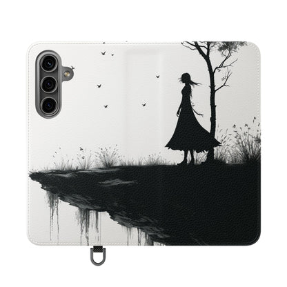 Cliff Silhouette - Samsung S24 Case - Lompakko