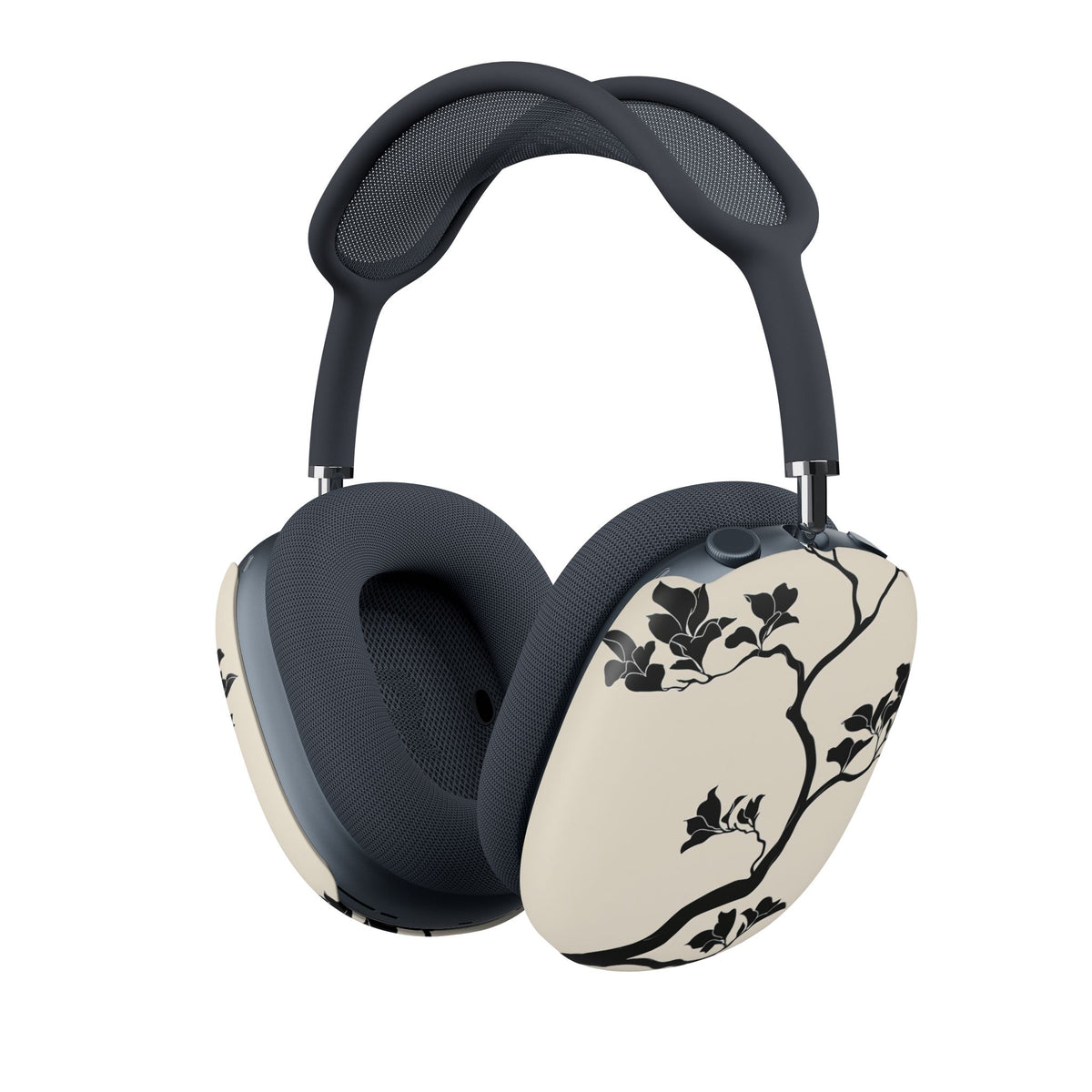 Ebony Magnolia · Hard Case for AirPods Max · Beige