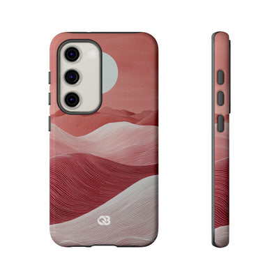 Crimson Dune Horizon · Tough Hoesje voor Samsung