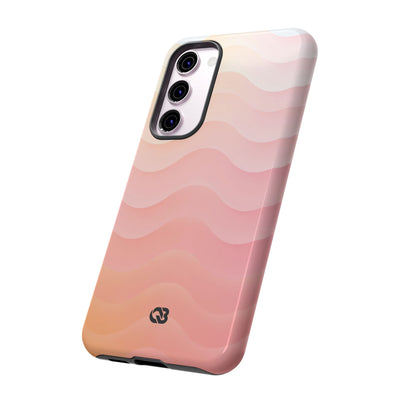 Blush Horizon Waves · Tough Phone Case for Samsung · Pink