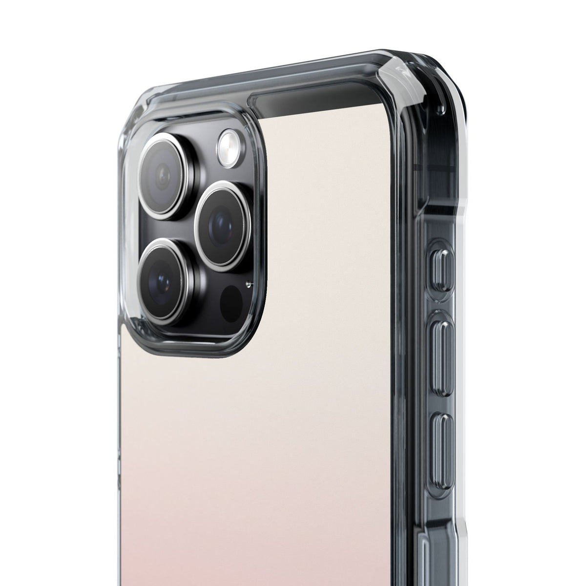 Blush Horizon · Clear Impact Magnetic Phone Case for iPhone ·  Pink