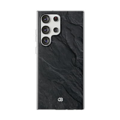 Dark Slate Strata · Lite Phone Case for Samsung · Black