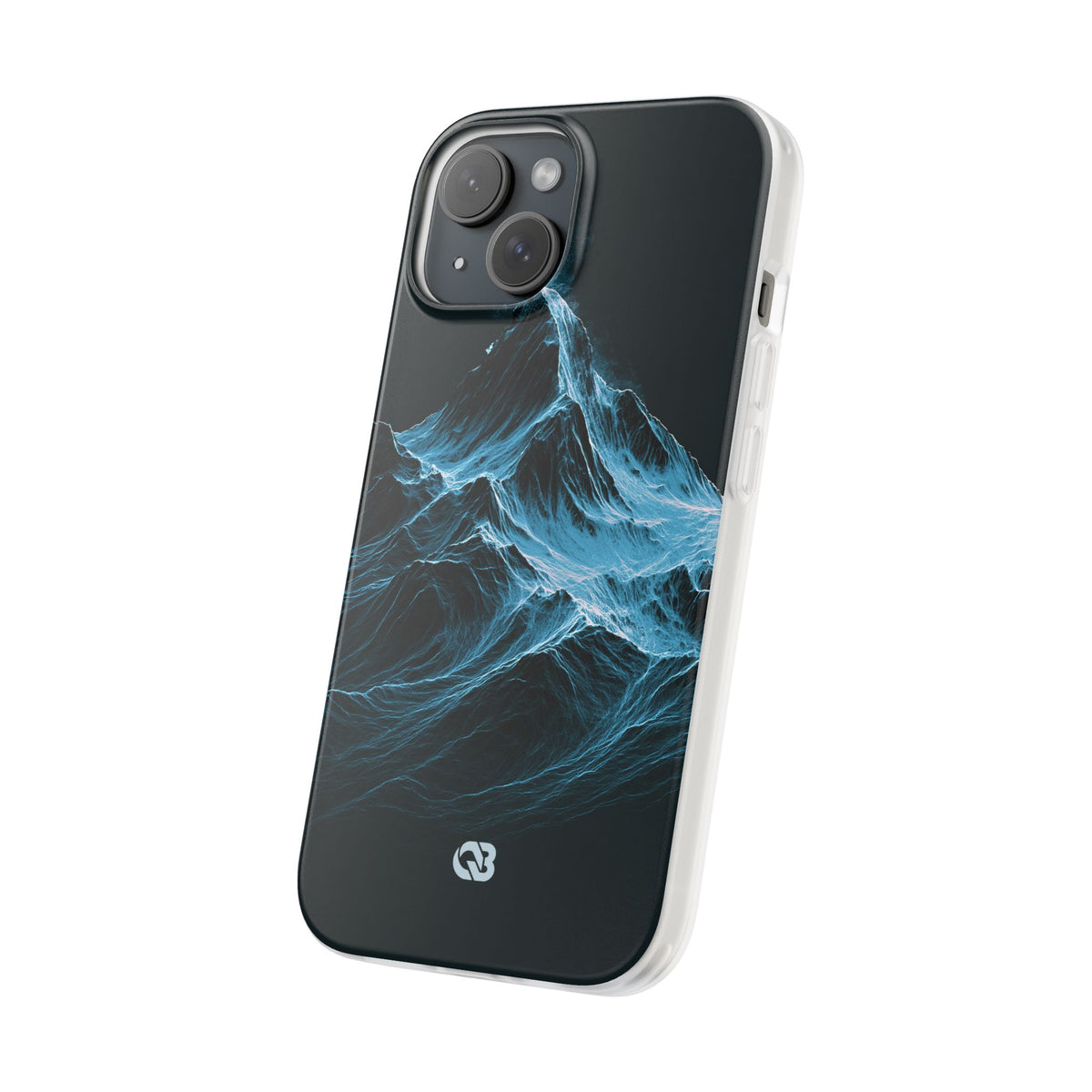 Nordic Frost Peak · Lite Phone Case for iPhone ·  Blue