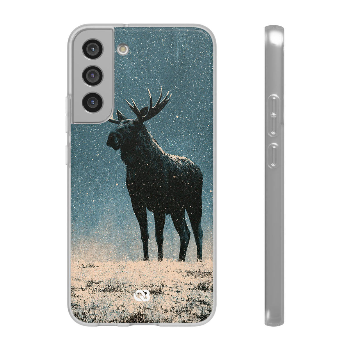 Nordic Boreal Moose · Lite Phone Case for Samsung · Blue