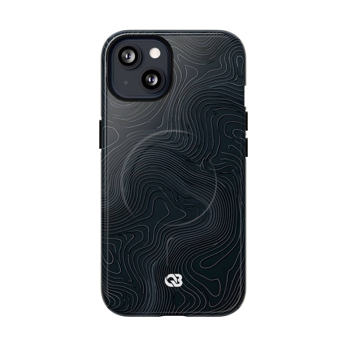 Obsidian Elevation · Tough 2.0 Magnetic Phone Case for iPhone · Black
