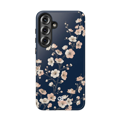 Midnight Plum Blossom · Tough Phone Case for Samsung · Blue