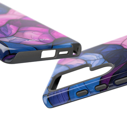 Wellenförmiges Leuchten Samsung S25 Ultra Case - Tough