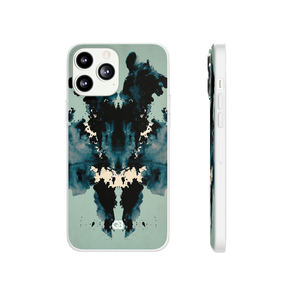Rorschach Ink Void · Lite Phone Case for iPhone ·  Black