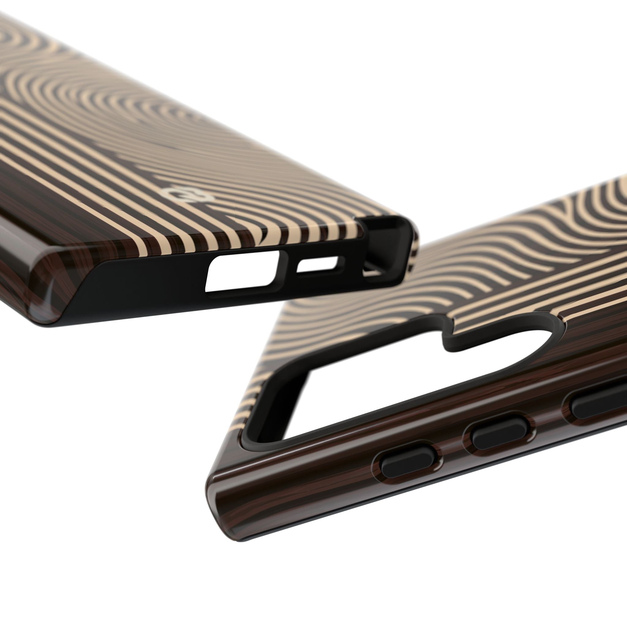 Brown Tough Phone Case for Samsung - Espresso Sand Ridge