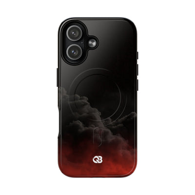 Crimson Fog Void · Tough 2.0 Magnetic Phone Case for iPhone · Black