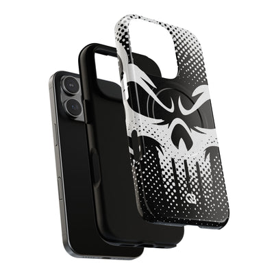 Phantom Halftone · Tough 2.0 Magnetic Phone Case for iPhone · Black