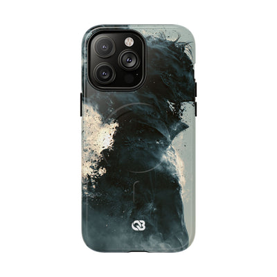 Ashen Dissolution · Tough 2.0 Magnetic Phone Case for iPhone · Black