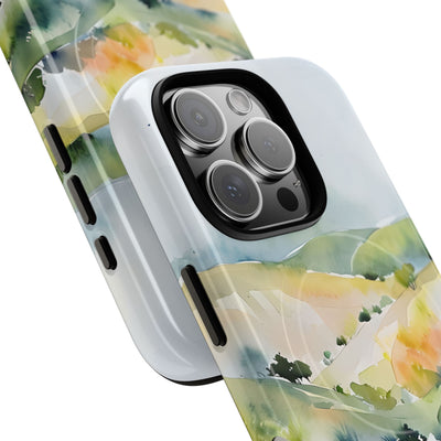 Verdant Mist Valleys · Tough+ Fundas para teléfono para iPhone · Magsafe