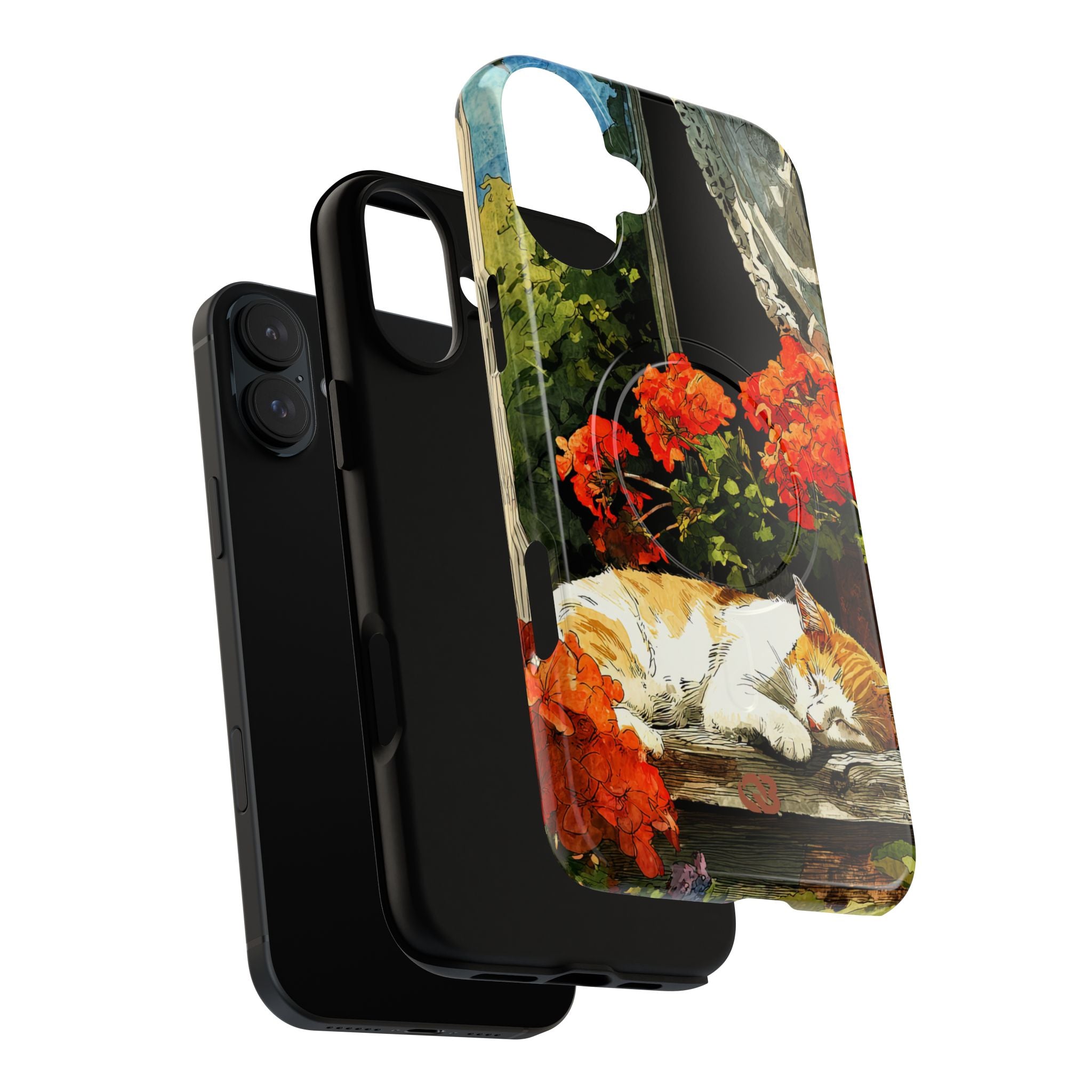 Sleeping Ginger Bloom · Tough+ Phone Case for iPhone · Magsafe