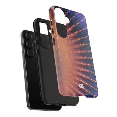 Luminous Aura Burst · Tough Phone Case for Samsung · Blue