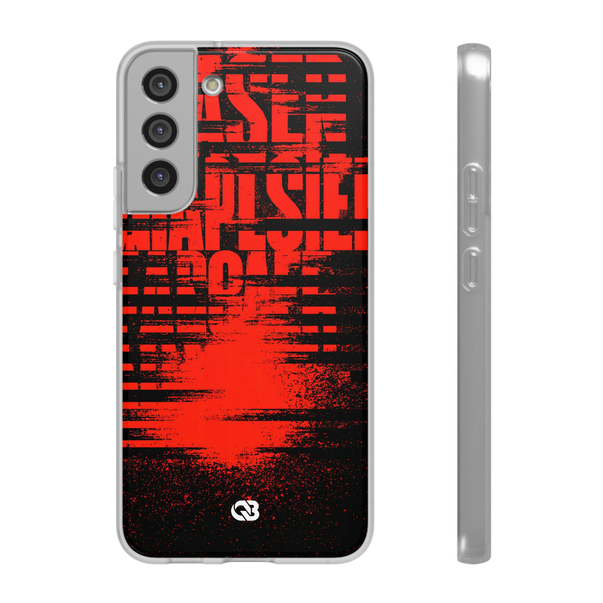 Crimson Redaction · Lite Phone Case for Samsung · Black