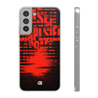 Crimson Redaction · Lite Phone Case for Samsung · Black