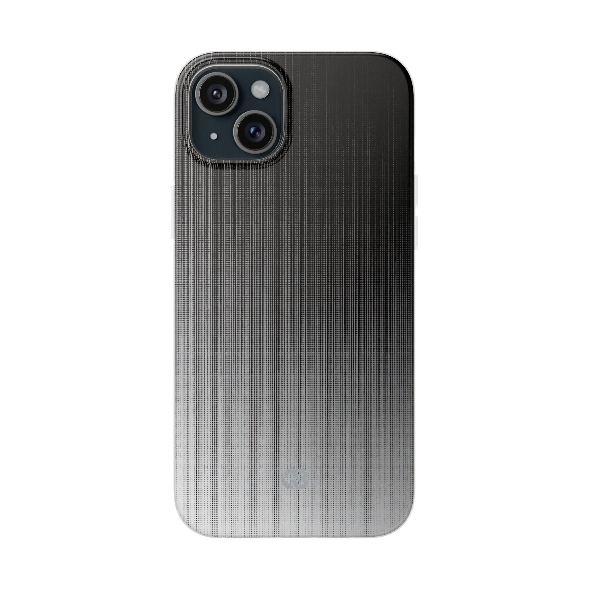 Grey Lite Phone Case for iPhone - Static Vertical Dither