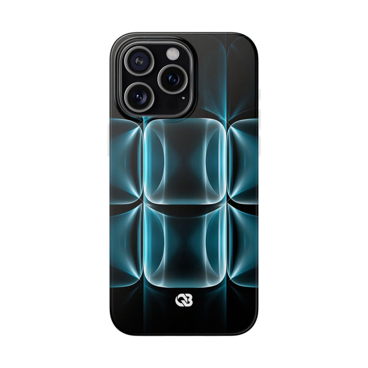 Cyan Core Matrix · Lite Phone Case for iPhone ·  Blue