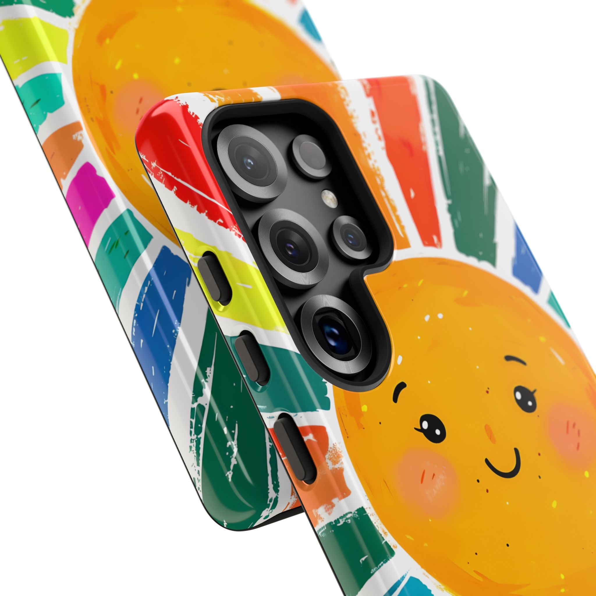 Vibrant Solar Smile · Tough Phone Case for Samsung