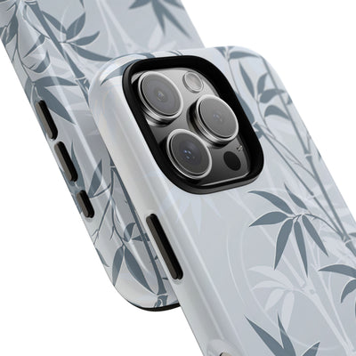Blue Tough 2.0 Magsafe Phone Case for iPhone - Slate Bamboo Shadow