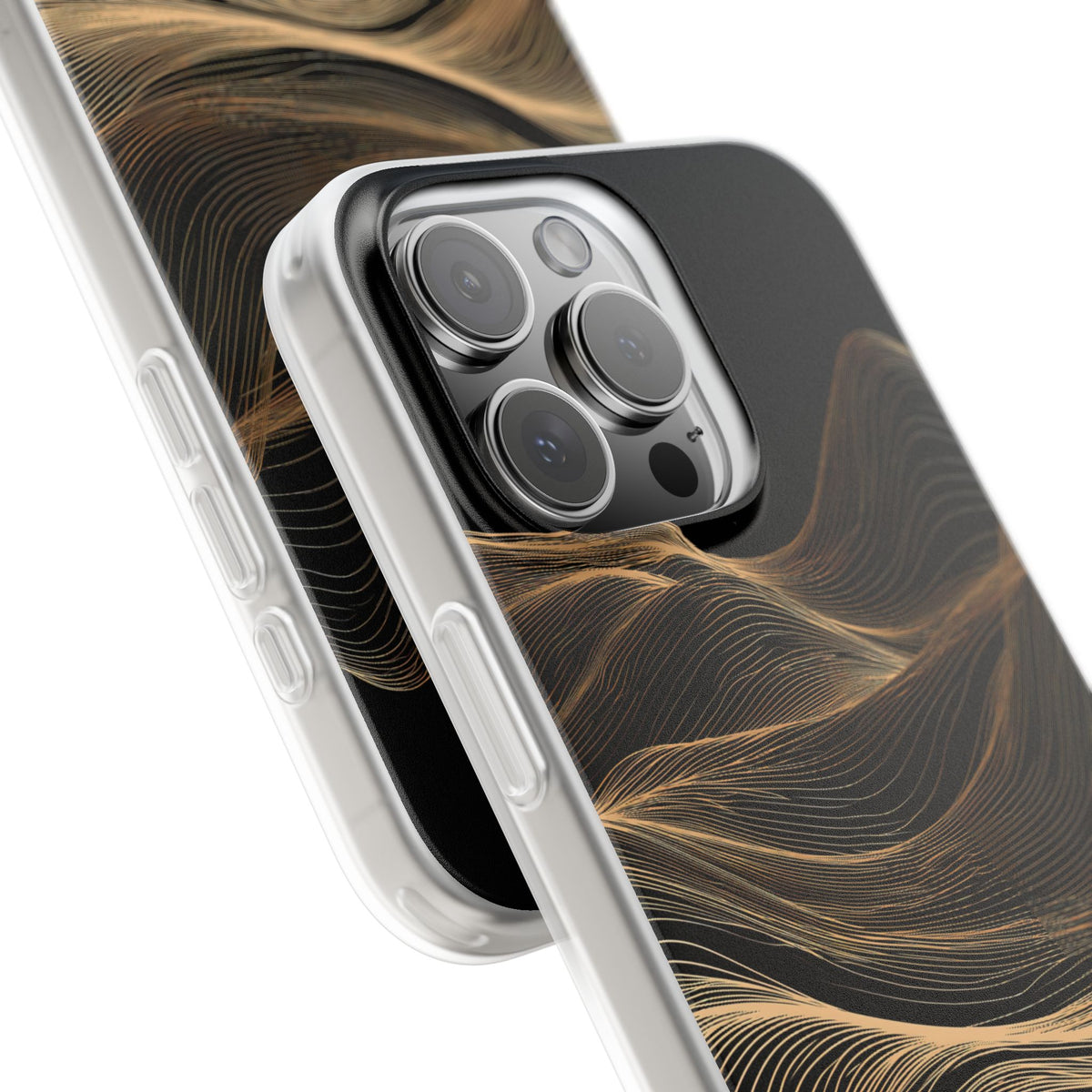 Gilded Ridge · Lite Phone Case for iPhone ·  Black