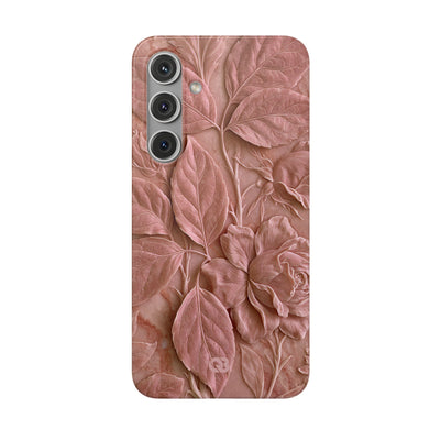 Blush Rose Relief · Lite Phone Case for Samsung · Pink