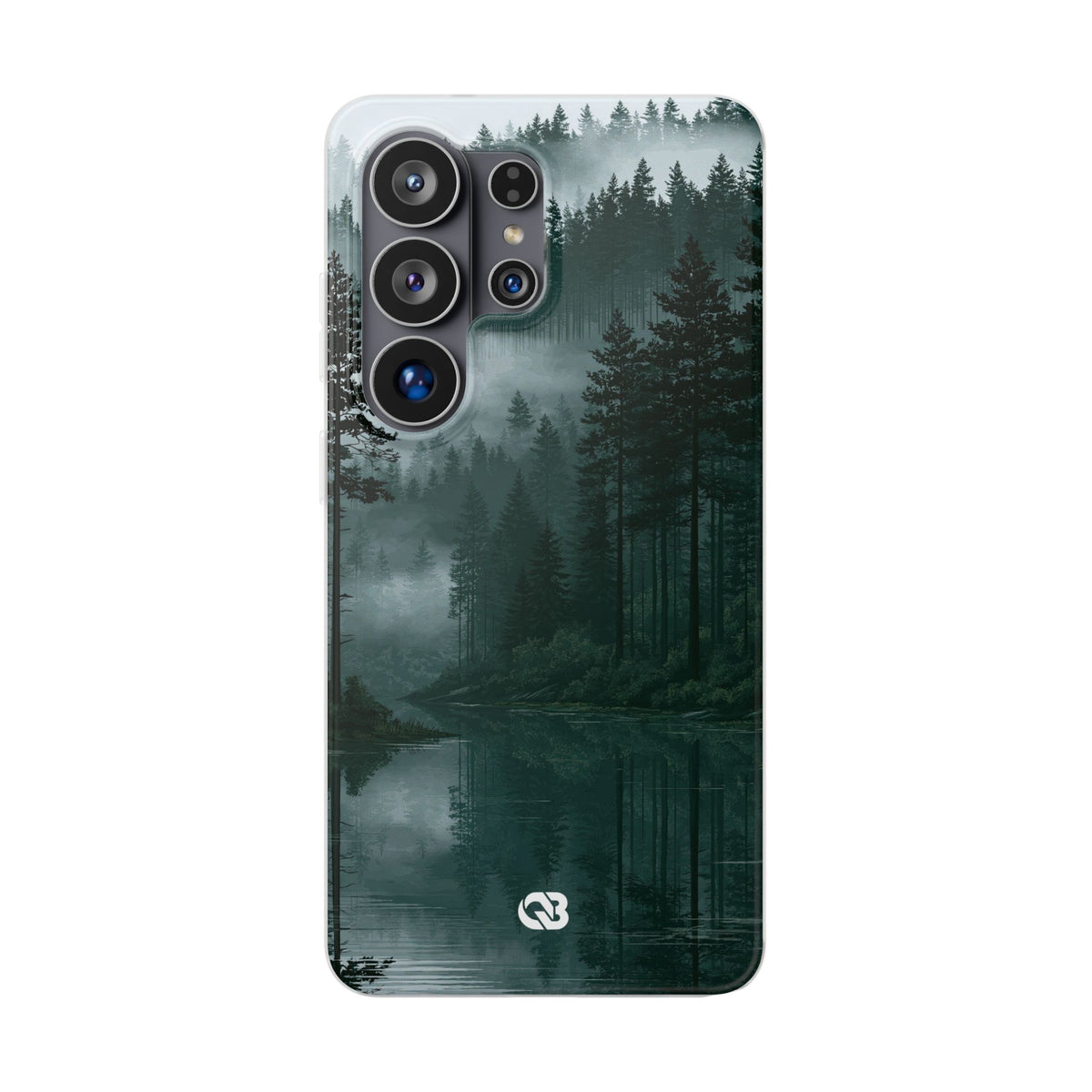 Misty Pine Reflections · Lite Phone Case for Samsung · Green