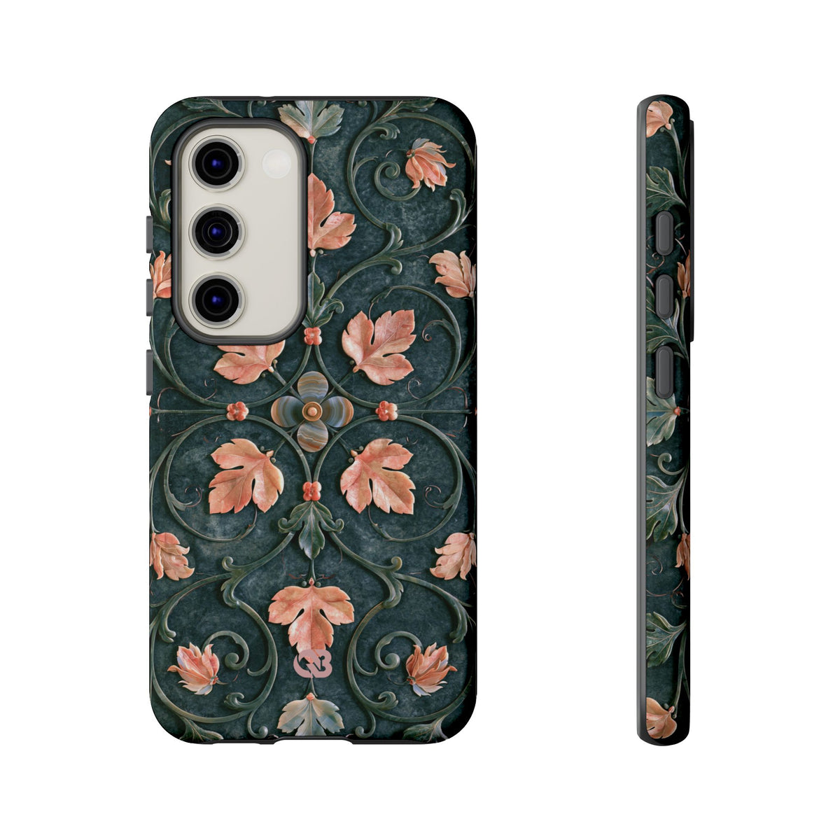 Florentine Rose Arabesque · Tough Phone Case for Samsung · Green