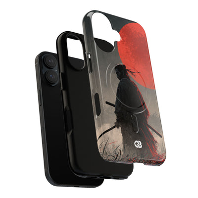 Crimson Moon Ronin · Tough 2.0 Magnetic Phone Case for iPhone · Black