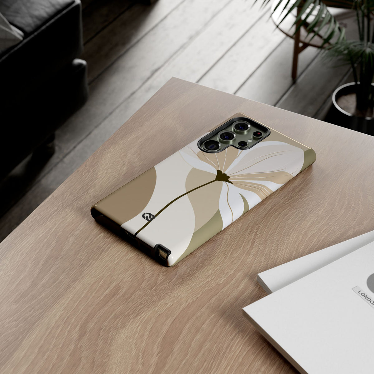 Soft Petal Bloom · Tough Phone Case for Samsung · Beige