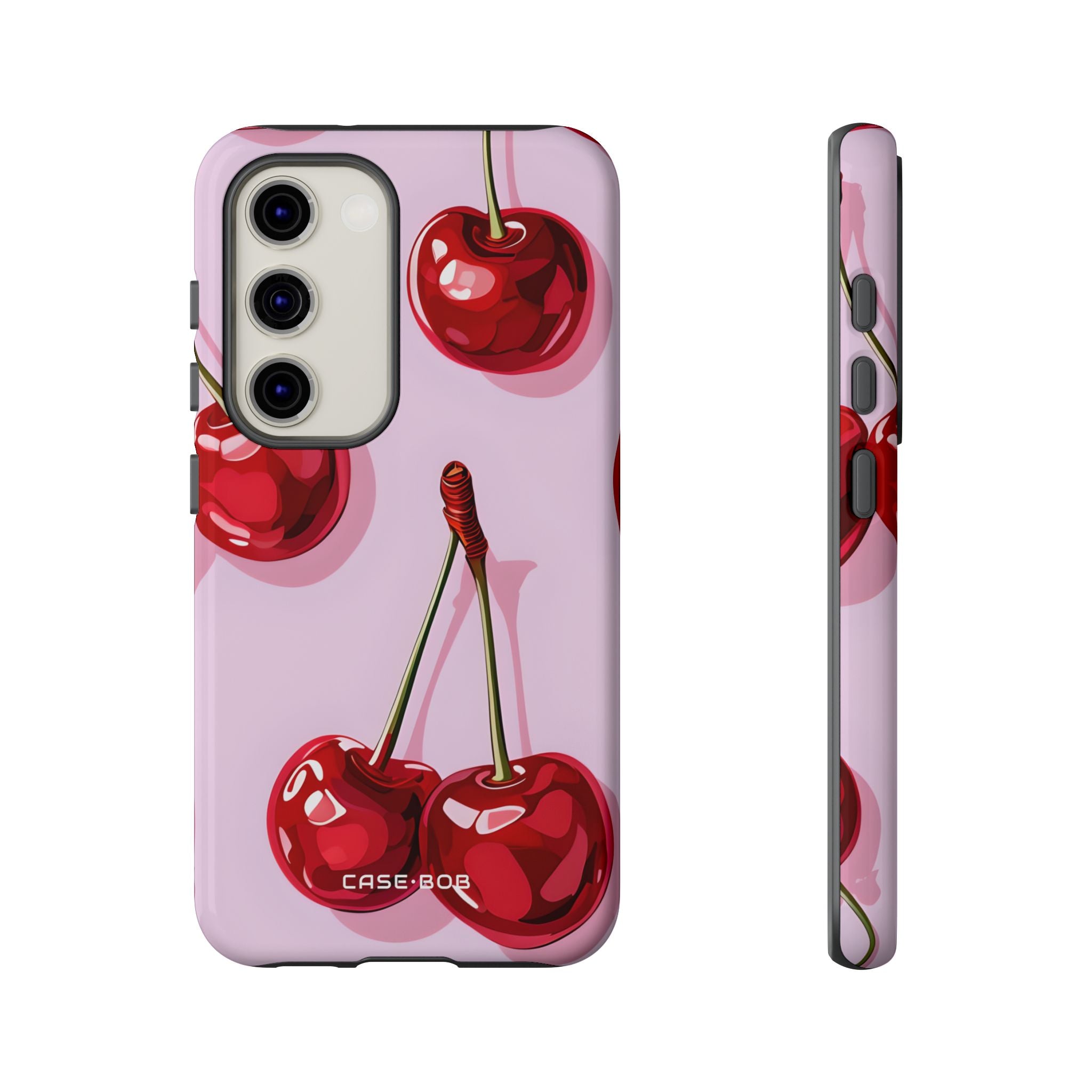 Glossy Cherry Burst Samsung S23 Case - Tough - CASE•BOB
