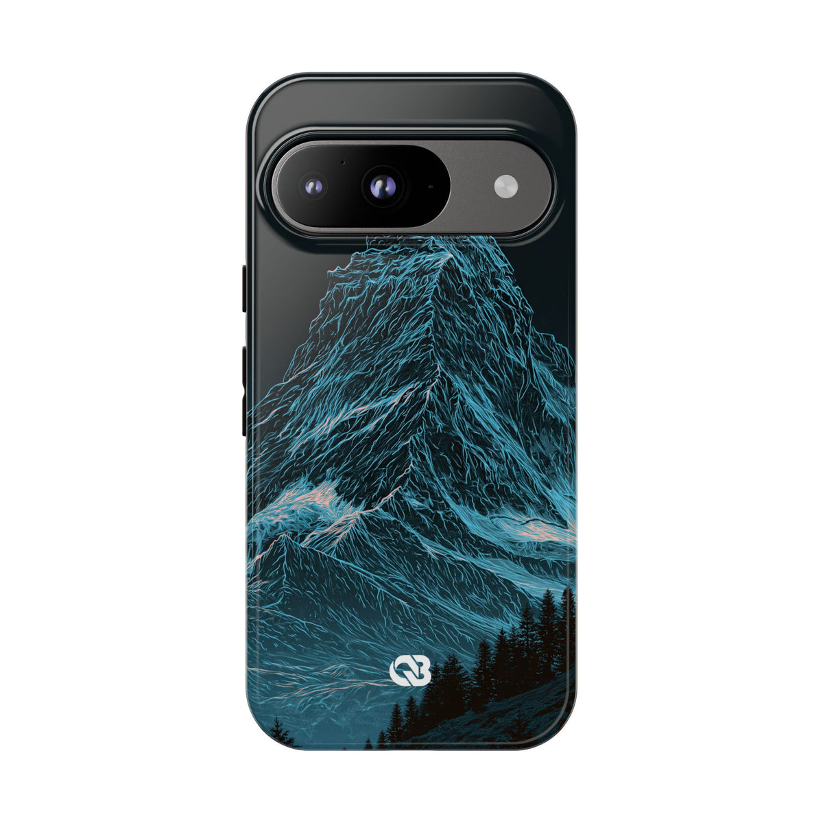 Glacial Alpine Peak · Tough Phone Case for Pixel ·  Blue