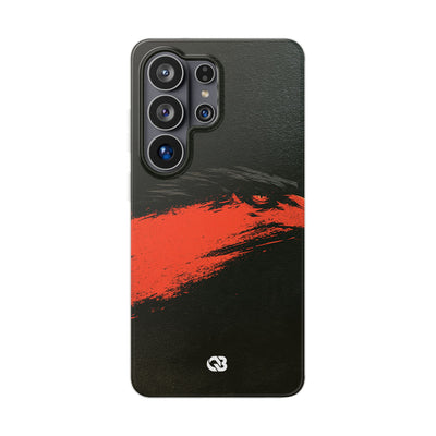 Crimson Raptor Noir · Lite Phone Case for Samsung · Black