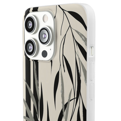 Linear Willow Study · Lite Phone Case for iPhone ·  Beige