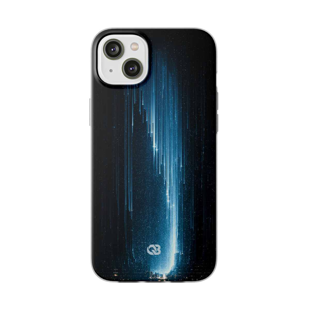 Nocturnal Cascade · Lite Phone Case for iPhone ·  Black