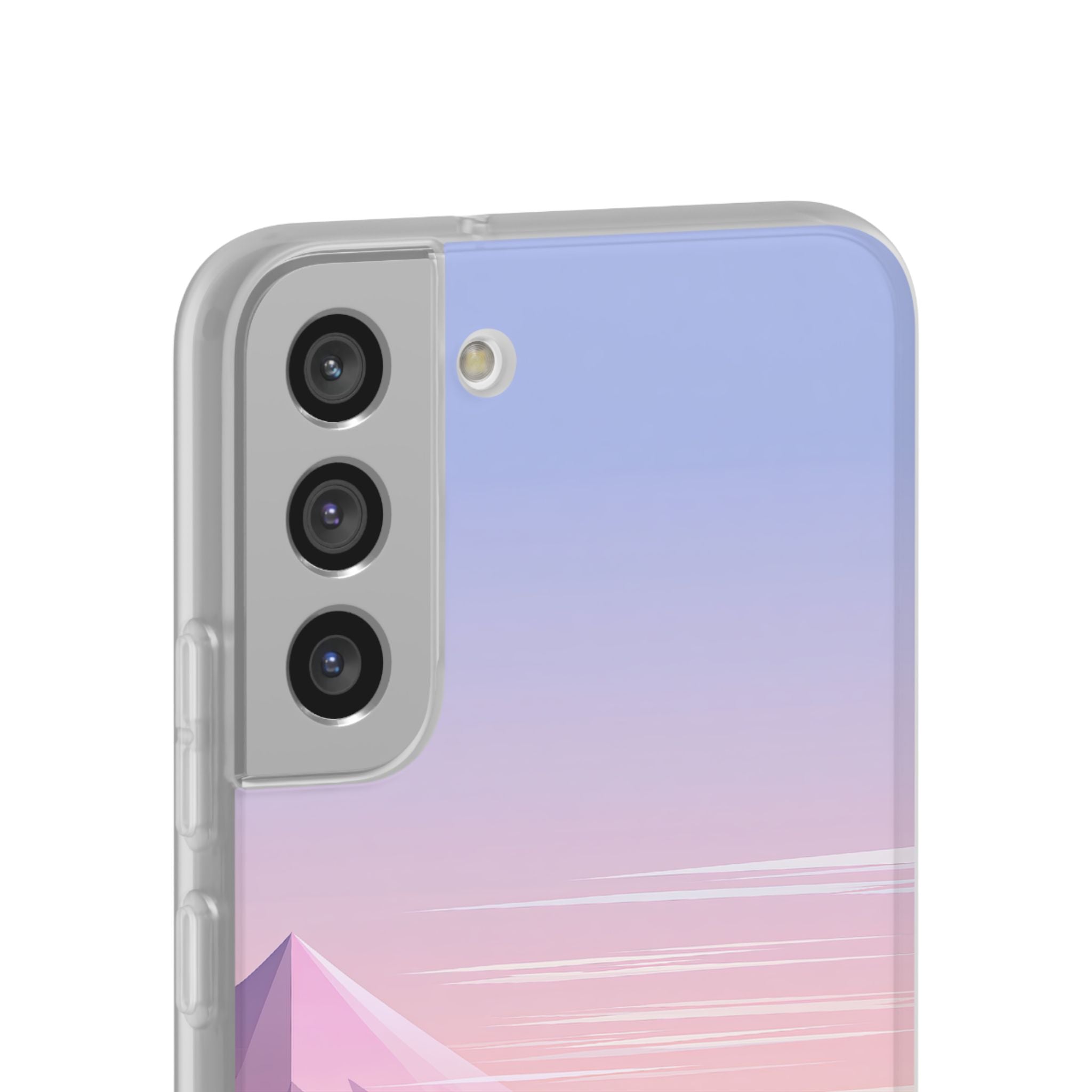 Purple Lite Phone Case for Samsung - Lavender Alpine Dawn