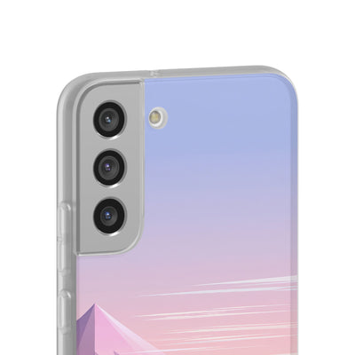 Purple Lite Phone Case for Samsung - Lavender Alpine Dawn
