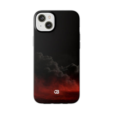 Crimson Fog Void · Lite Phone Case for iPhone ·  Black