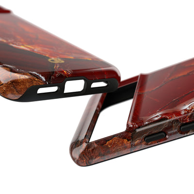 Amber Embrace · Tough Phone Case for Pixel ·  Brown