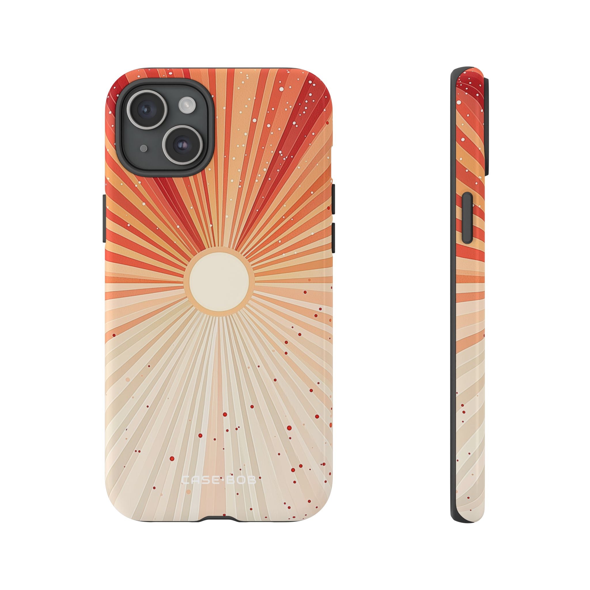 Solar Bloom iPhone 15 Plus Cover - Tough