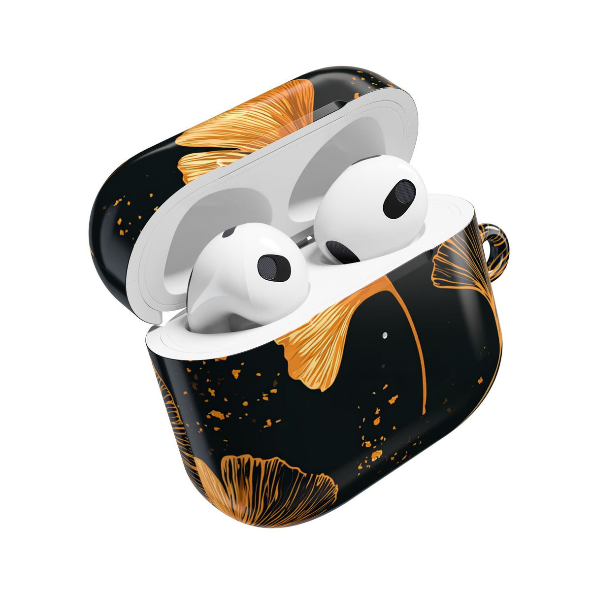 Gilded Ginkgo · Hard Case for AirPods & AirPods Pro · Gold